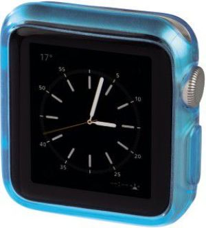 Hama Ramka Ochronna Apple Watch 38mm Przezroczysty/Niebieski (001370510000) 2