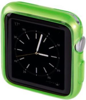 Hama Ramka Ochronna Apple Watch 38mm Przezroczysty/Zielony (001370530000) 2