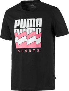 Puma Koszulka męska PUMA SUMMER GRAPHIC TEE BLACK M 1