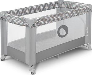 Lionelo Łóżeczko turystyczne STEFI GREY CONCRETE MULTICOLOR 2