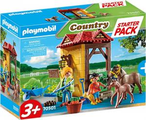 Playmobil Starter Pack Stadnina koni (70501) 1