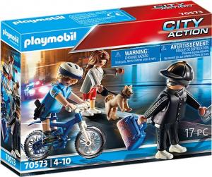 Playmobil Policyjny rower: Pościg za kieszonkowcem (70573) 1
