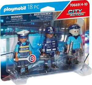 Playmobil Zestaw figurek: Policjanci (70669) 1