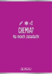 Herlitz Zeszyt A5 60k kratka chemia soft touch HERLITZ 1