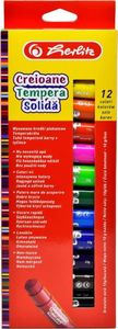 Herlitz Kredki plakatowe w sztyfcie farby 12 kolor HERLITZ 2