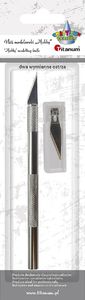 Titanum Nóż skalpel modelarski nożyk precyzyjny + 2 ostrza 1