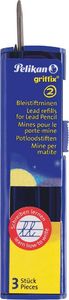 Pelikan Wkład grafit rysik do ołówka Griffix 3 szt. 2