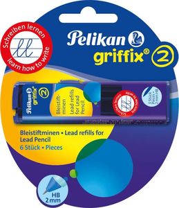 Pelikan Wkład grafit rysik do ołówka Griffix 6 szt. 2
