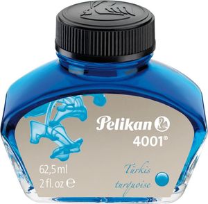 Pelikan Atrament 4001 do pióra wiecznego 62,5 ml turkusowy 1