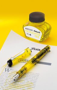 Pelikan Atrament pióra M205 fluorescencyjny żółty 30 ml 3
