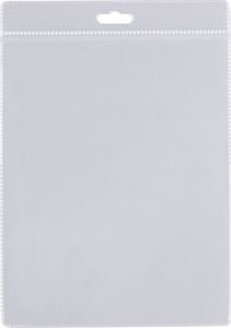 Biurfol Identyfikator pionowy holder A6 targowy 121x155mm 1