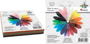 Titanum Papier do origami kolorowy 14 kol 15x15cm 80g/m2 100ark 2