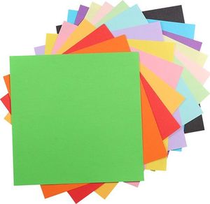Titanum Papier do origami kolorowy 14 kol 15x15cm 80g/m2 100ark 3
