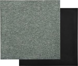 vidaXL Podłogowe płytki dywanowe, 20 szt., 5 m, 50x50 cm, zielone 4