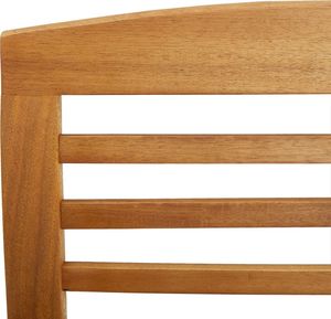 vidaXL 5-częściowy zestaw wypoczynkowy do ogrodu, lite drewno akacjowe 7