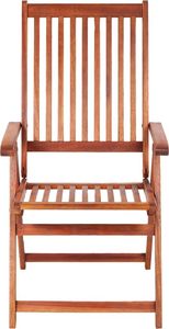 vidaXL Składane krzesła ogrodowe, 6 szt., lite drewno akacjowe 3