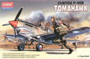 Academy Curtiss P40 B Tomahawk (12456) 1