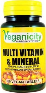 Veganicity Multiwitamina + minerały 60 tabletek Veganicity 1