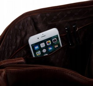 Betlewski BETLEWSKI Skórzana torba męska VINTAGE 12