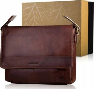 Betlewski BETLEWSKI Skórzana torba męska VINTAGE 16