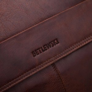 Betlewski BETLEWSKI Skórzana torba męska VINTAGE 5