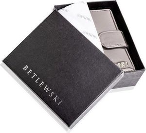 Betlewski BETLEWSKI Skórzany portfel damski ROYAL 5