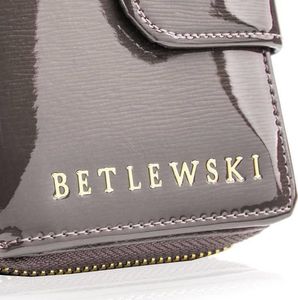 Betlewski BETLEWSKI Skórzany portfel damski ROYAL 7