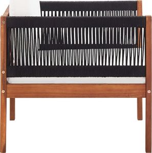 vidaXL VidaXL Krzesło ogrodowe z poduszką, lite drewno akacjowe 3