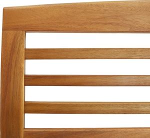 vidaXL Ławka ogrodowa 119 cm lite drewno akacjowe VidaXL 5