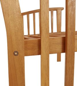 vidaXL Ławka ogrodowa 119 cm lite drewno akacjowe VidaXL 6