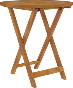 vidaXL VidaXL 3-cz. zestaw składanych mebli ogrodowych, lite drewno akacjowe 2