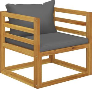 vidaXL VidaXL 5-cz. zestaw wypoczynkowy do ogrodu, poduszki, drewno akacjowe 7