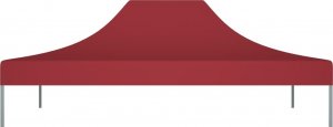 vidaXL VidaXL Dach do namiotu imprezowego, 4 x 3 m, burgundowy, 270 g/m 3