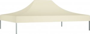 vidaXL VidaXL Dach do namiotu imprezowego, 4 x 3 m, kremowy, 270 g/m 2