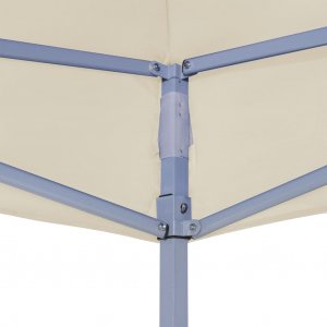 vidaXL VidaXL Dach do namiotu imprezowego, 4 x 3 m, kremowy, 270 g/m 5
