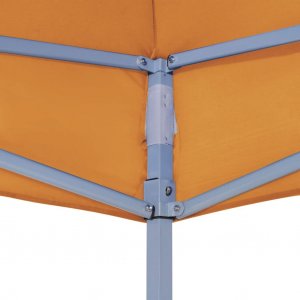 vidaXL VidaXL Dach do namiotu imprezowego, 4 x 3 m, pomarańczowy, 270 g/m 4