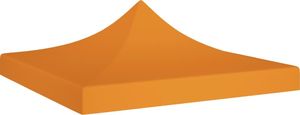 vidaXL Dach namiotu imprezowego, 3 x 3 m, pomarańczowy, 270 g/m 1