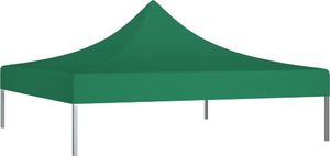 vidaXL Dach namiotu imprezowego, 3 x 3 m, zielony, 270 g/m 2