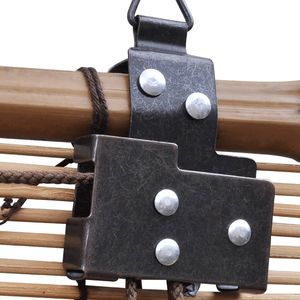 vidaXL Bambusowe rolety 2 szt. 150 x 220 cm brązowe VidaXL 6