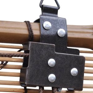 vidaXL Bambusowe rolety 2 szt. 80 x 160 cm brązowe VidaXL 6