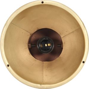 Lampa wisząca vidaXL VidaXL Industrialna lampa sufitowa, kolor mosiądzu, E27, drewno mango 7