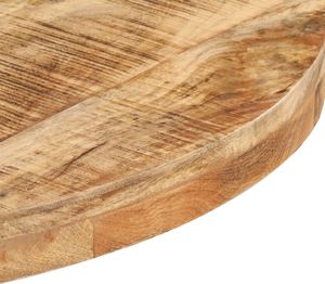 vidaXL Stolik bistro okrągły 60x75 cm surowe drewno mango VidaXL 4
