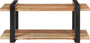 vidaXL VidaXL Szafka pod TV, 90x40x40 cm, lite drewno akacjowe 3