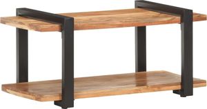 vidaXL VidaXL Szafka pod TV, 90x40x40 cm, lite drewno akacjowe 8