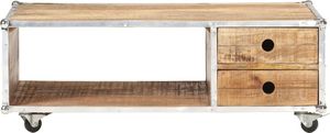 vidaXL Stolik kawowy 89x59x33 cm lite surowe drewno mango VidaXL 4