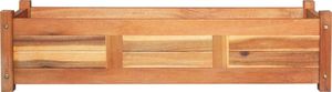 vidaXL Podwyższone donice 2 szt. drewno akacjowe 100x30x25 cm VidaXL 3