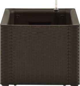 vidaXL VidaXL Podwyższona donica z systemem podlewania, mokka, 100x43x33 cm 5