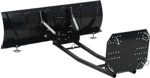 vidaXL Pług śnieżny do quada czarny 120x38cm VidaXL 2