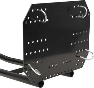 vidaXL Pług śnieżny do quada czarny 120x38cm VidaXL 7