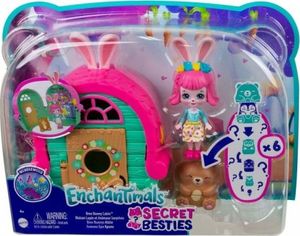 Mattel Zestaw z laleczką Enchantimals Chatka Bree Bunny 1